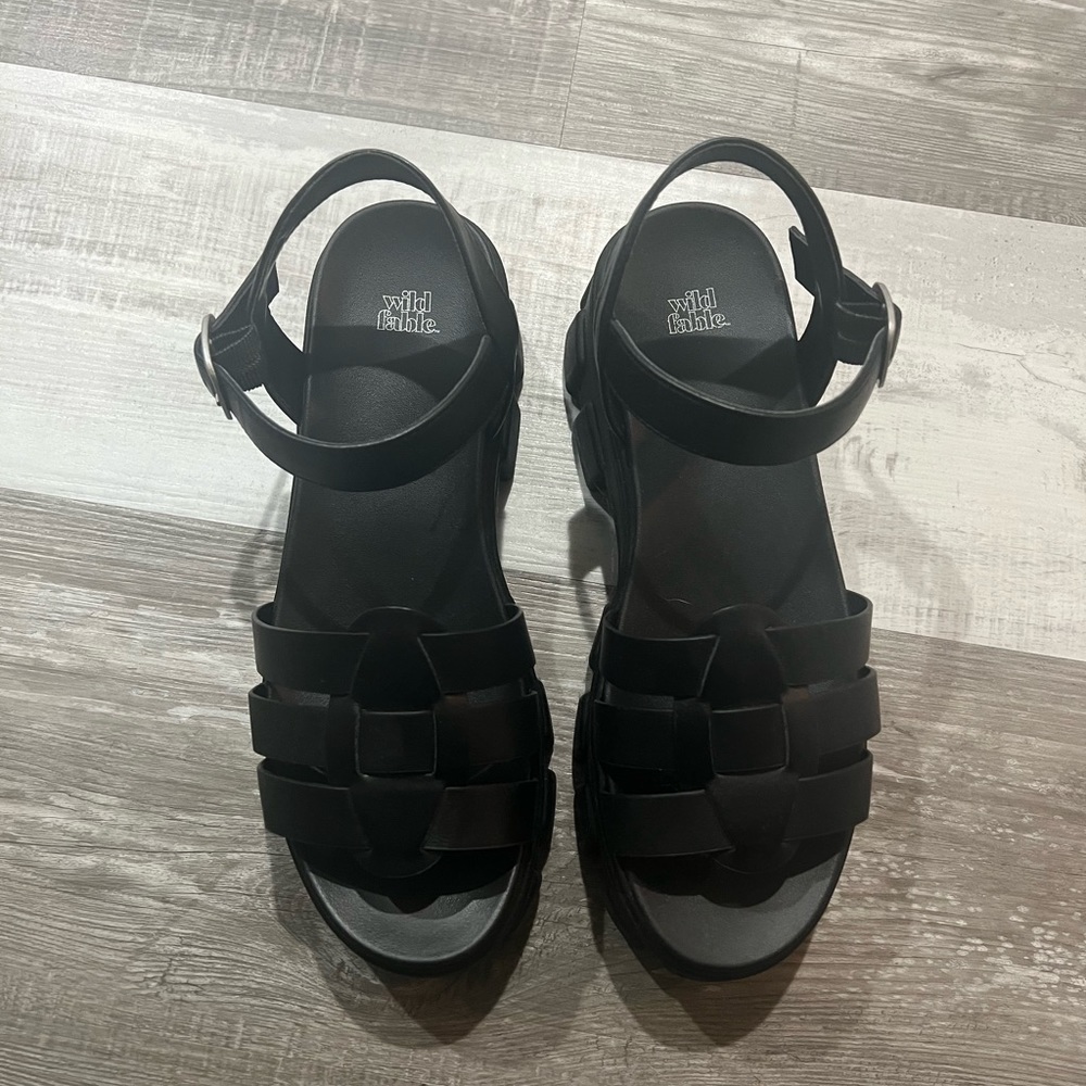 Wild Fable Black Sandals Women’s